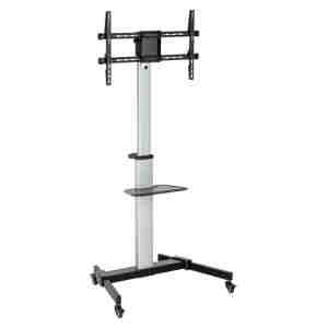 Nosilec za LCD TV samostoječ 37''-86'' do 50kg na kolesih SBOX (FS-444)