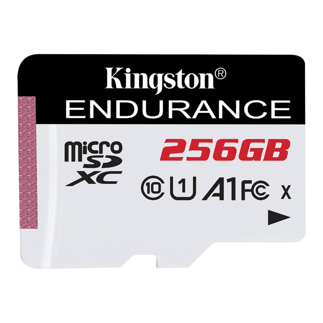 Spominska kartica SDXC-Micro 256GB Kingston Endurance 95MB/s/45MB/s U1 V10 UHS-I Video snemanje (SDCE/256GB)