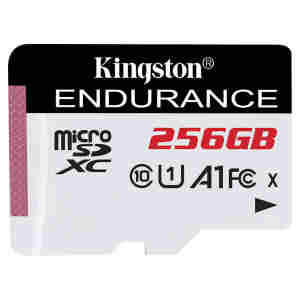 Spominska kartica SDXC-Micro 256GB Kingston Endurance 95MB/s/45MB/s U1 V10 UHS-I Video snemanje (SDCE/256GB)