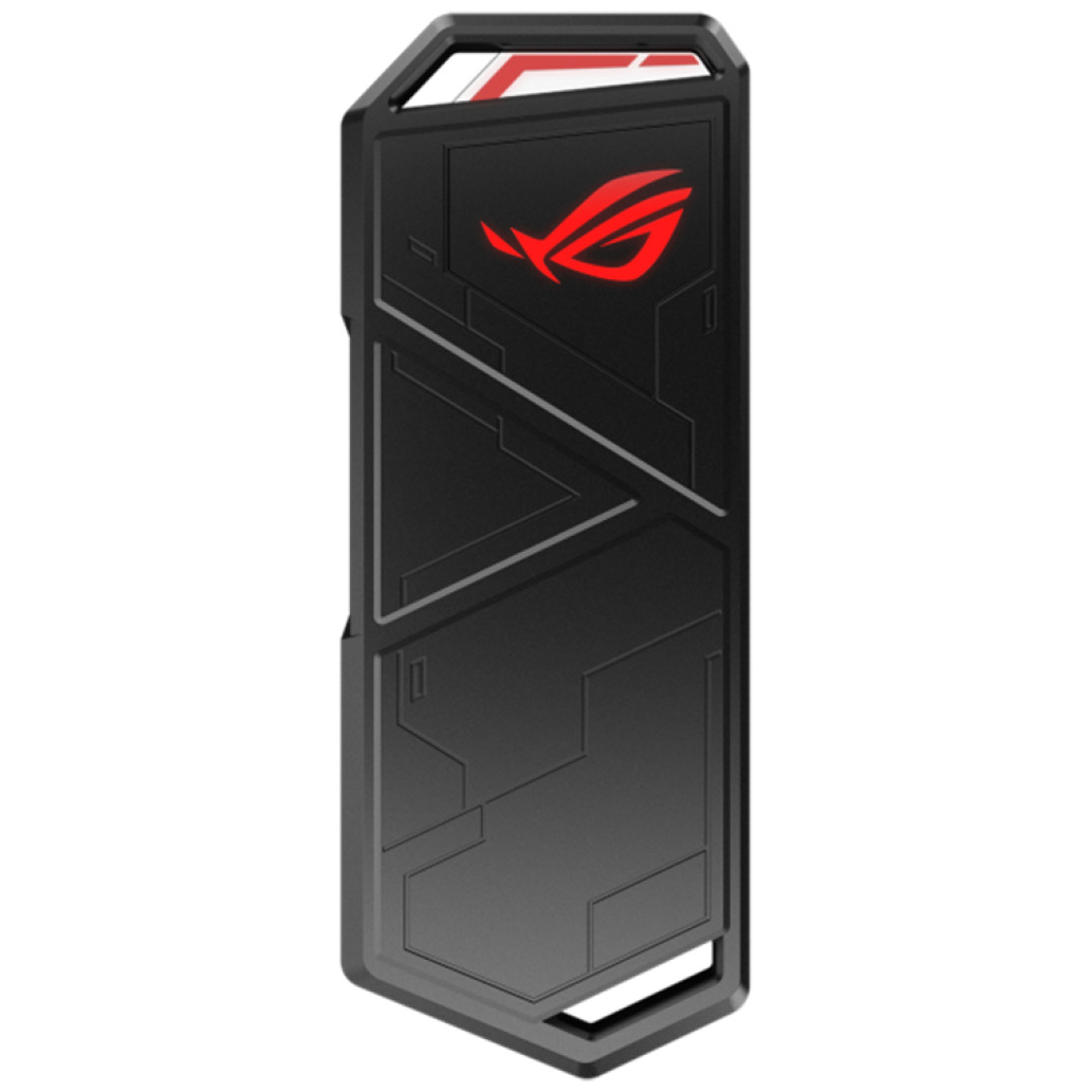 Ohišje za SSD disk M.2 v USB-C PCIe NVMe ASUS ROG Strix Arion 3.2 Gen 2x1 Type-C 10Gbps kabel USB-C in USB-A 2230/2242/2260/2280 Aura Sync (90DD02H0-M09000)