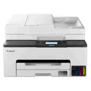 Tiskalnik multifunkcijski brizgalni barvni Canon Maxify GX2040 A4 duplex tisk enostransko skeniranje faks USB LAN WiFi 15ppm (6171C007AA)