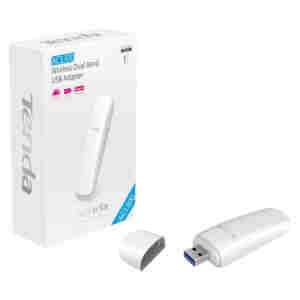 Brezžični mrežni adapter USB 3.0 Tenda WiFi5 802.11ac AC1300 867Mbit/s Nano (U12)