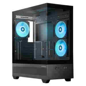 Ohišje Chieftec GT-01B-OP ATX - črna RGB