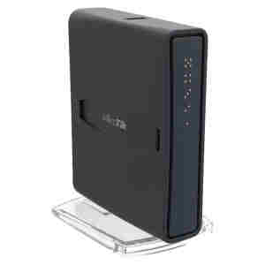 Usmerjevalnik brezžični Mikrotik WiFi5 802.11ac AC750 433Mbit/s 3G/4G USB dongle dualband 5xLAN 2x notranja antena (RB952Ui-5ac2nD-TC)