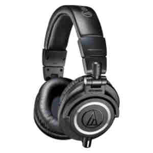 Slušalke žične Audio-Technica naglavne 1x3,5mm ATH-M50X črna (ATH-M50X)