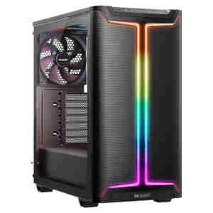 Ohišje be quiet! Pure Base 501 DX MidiATX - črna RGB
