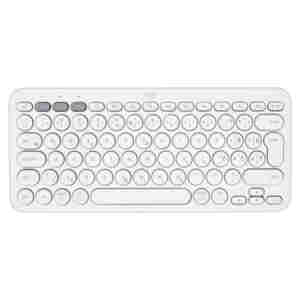 Tipkovnica Logitech K380 Multi-Device, bela, SLO gravura (920-009868)