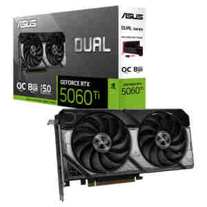 Grafična kartica nVidia RTX5060Ti Asus Dual OC Edition - 8GB GDDR7 (90YV0MP2-M0NA00)