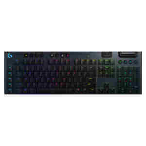 Gaming Tipkovnica brezžična Logitech G915 LIGHTSPEED RGB GL Tactile US | SLO gravura črna RGB (920-008910)