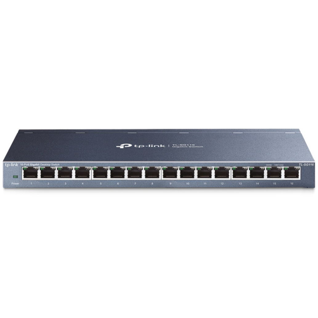 STIKALO 16-PORT TP-Link 100/1000 (TL-SG116)