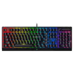 Gaming Tipkovnica Žična Razer BlackWidow V4 X US | SLO gravura črna RGB zelena stikala (RZ03-04700100-R3M1)