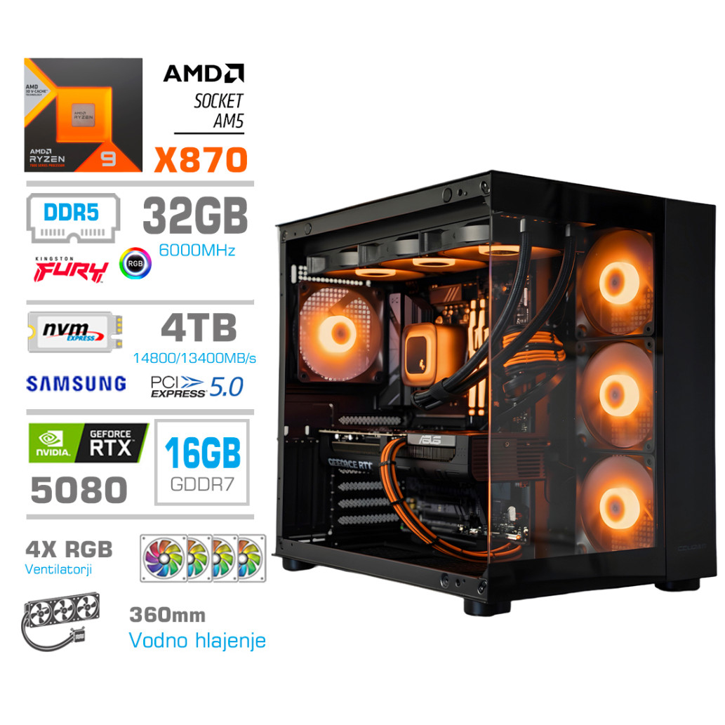 Računalnik MEGA MT S5 R9-9950X