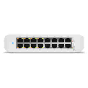 STIKALO 16-PORT Ubiquiti Lite 16 10/100/1000 PoE (USW-LITE-16-POE)