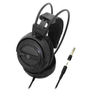 Slušalke žične Audio-Technica naglavne 1x3,5mm ATH-AVA400 črne