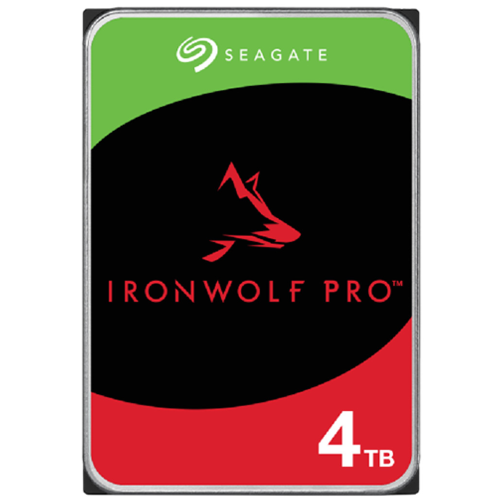 Trdi disk 3,5" 4TB SATA3 Seagate IronWolf PRO 6GB/s 7200rpm 256MB primerno za NAS (ST4000NT001)