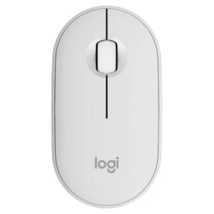 Miš brezžična Bluetooth Logitech M350S Pebble 2 4000DPI bela (910-007013)