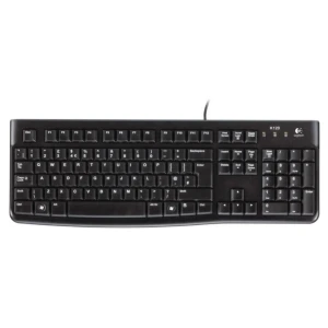 Tipkovnica Žična Logitech K120 SLO | Slovenski nabor znakov črna (920-002642)