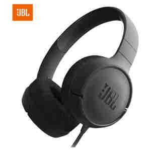 Slušalke žične naglavne 1x 3,5mm stereo JBL 3.5 T500 - črne