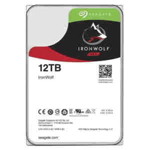 Trdi disk 12TB SATA3 Seagate IronWolf 6GB/s 256MB 7200 - primerno za NAS (ST12000VN0008)