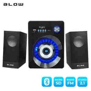 Zvočniki bluetooth BLOW MS-27 10W + 2x3W 2.1 (črna)