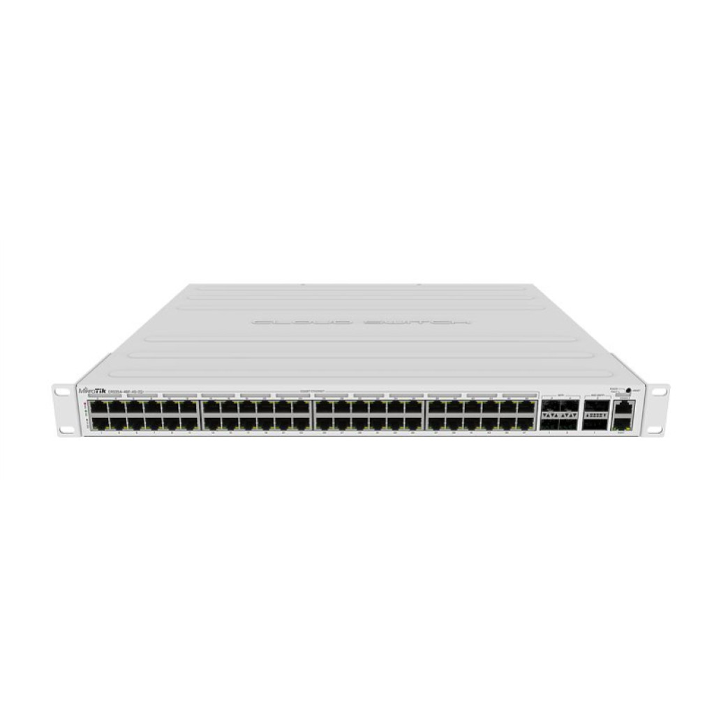STIKALO 48-PORT Mikrotik Mi 10/100/1000 (CRS354-48P-4S+2Q+RM)