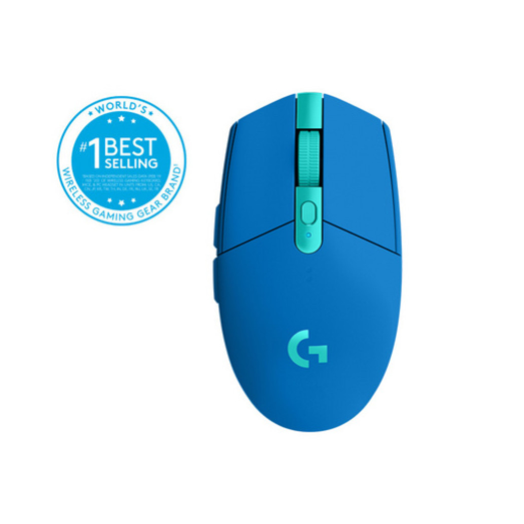 Miš Logitech Gaming Brezžična G305 LightSpeed modra (910-006014)