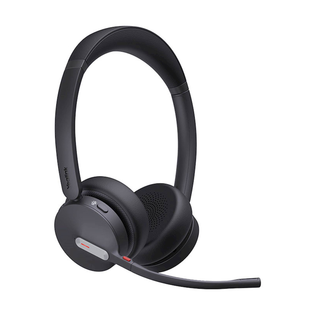 Slušalke brezžične Yealink naglavne z mikrofonom BT/USB-C BH70 črne ENC (1208667)