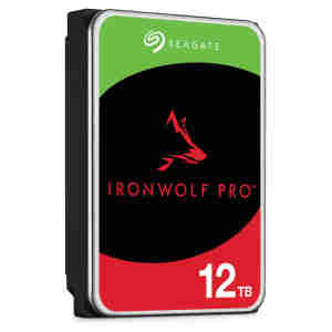Trdi disk 3,5" 12TB SATA3 Seagate IronWolf PRO 6Gb/s 7200rpm 256MB primerno za NAS (ST12000NT001)