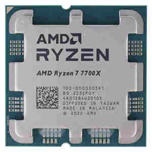 Procesor AMD AM5 Ryzen 7 7700X 8C/16T 4,5/5,4GHz tray 105W grafika Radeon brez hladilnika