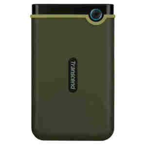 Prenosni disk 6,4cm (2,5") 2TB USB 3.2 Gen1 TRANSCEND EXT 25M3G vojaško zelen (TS2TSJ25M3G) -odporen na udarce, vodo, prah