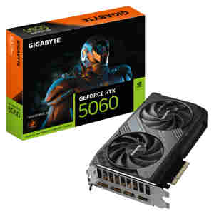 Grafična kartica nVidia RTX5060 GigaByte WINDFORCE - 8GB GDDR7 (GV-N5060WF2-8GD)
