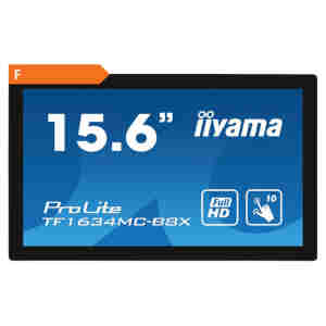touch Iiyama 39,6 cm (15,6") TF1634MC-B8X 1920x1080 POS