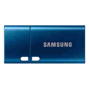 Spominski ključek 64GB USB 3.1/USB-C Samsung 300MB/s kovinski s pokrovčkom moder (MUF-64DA/APC)