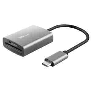Zunanji čitalec kartic USB-C 3.2 Gen1 Dalyx za microSD in SD kartice Trust (24136)