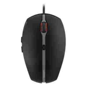 Miš Cherry USB Gentix 4K črna 6 gumbov 3600DPI (JM-0340-2)