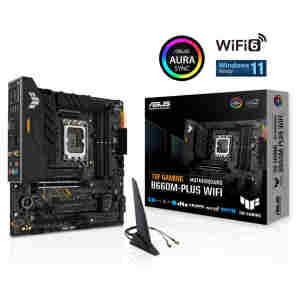 Osnovna plošča 1700 ASUS B660M-PLUS TUF GAMING WIFI DDR5 HDMI DisplayPort