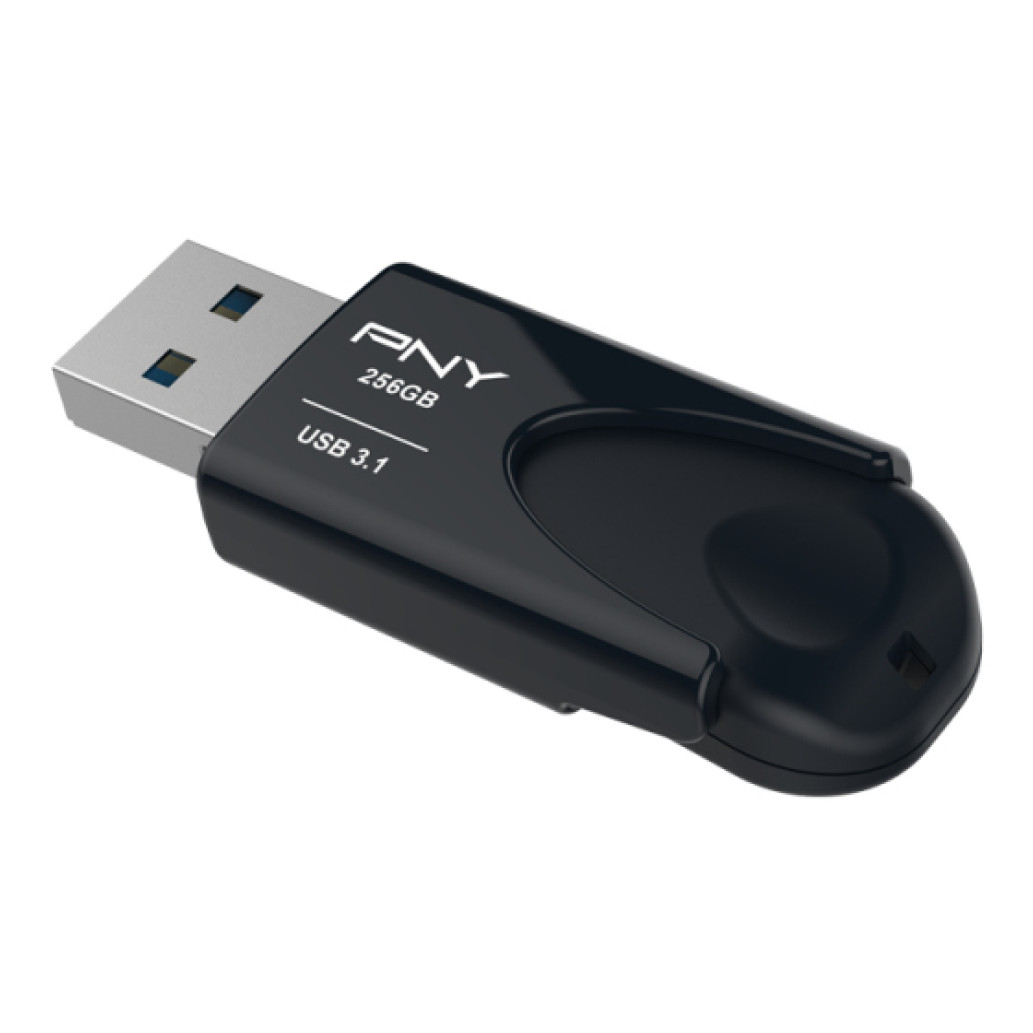Spominski ključek 256GB USB3.1 PNY Attaché 80MB/s 20MB/s plastičen črn (FD256ATT431KK-EF) - slika 2