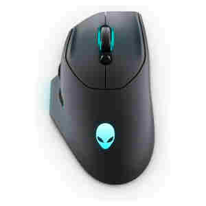 Miš Dell brezžična, USB Alienware AW620M (Dark Side of the Moon) optična gaming 7 gumbov 26000DPI RGB črna (545-BBFB)