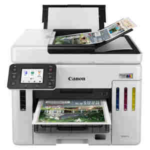 Tiskalnik multifunkcijski brizgalni barvni Canon Maxify GX7140 A4 duplex tisk duplex skeniranje USB LAN WiFi 20ppm (6880C009AA)