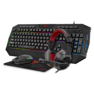 Tipkovnica +MIŠ Havit Gamenote komplet 4v1 (tipkovnica+miška+podloga+slušalke) HV-KB501CM / SLO