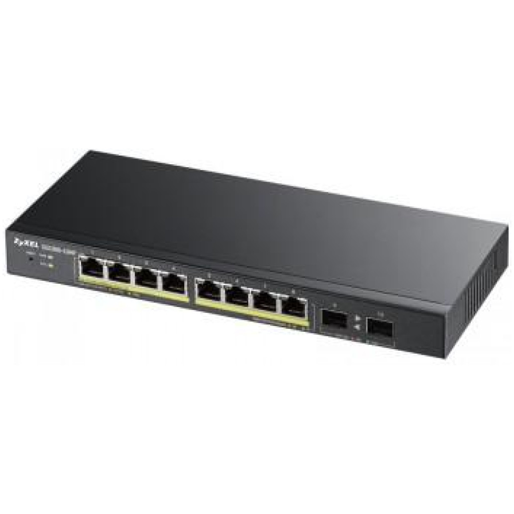 STIKALO 8-PORT ZyXEL Smart 10/100/1000 PoE (GS1900-10HP-EU0102F)
