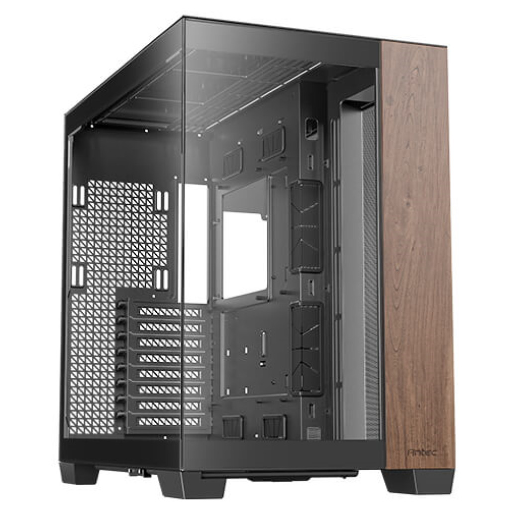 ANTEC C8 Wood Full-Tower okno črno/rjavo gaming ohišje - slika 2