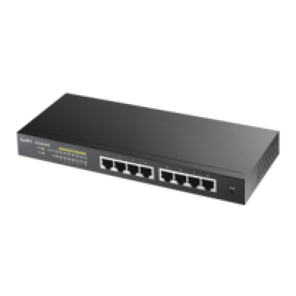 STIKALO 8-PORT ZYXEL 100/1000 PoE+ Smart Managed (GS1900-8HP-EU0103F)