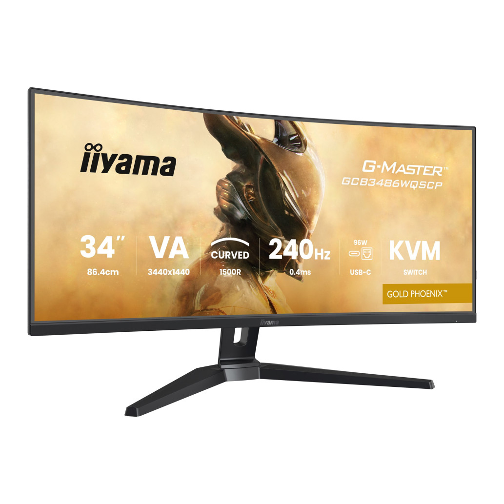 Iiyama 86,4 cm (34,0") GCB3486WQSCP-B1 3440x1440 Curved Gaming