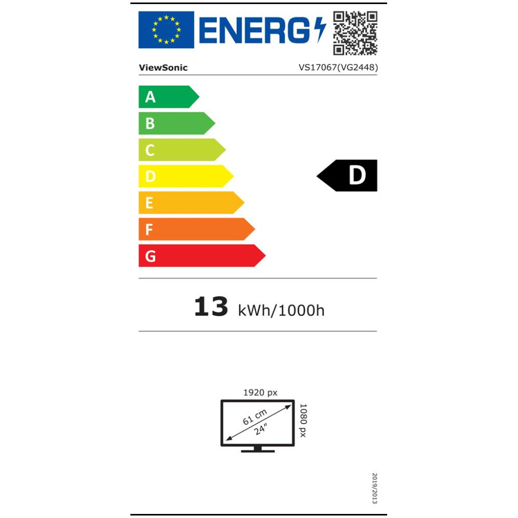 Viewsonic 59,9 cm (23,8") VG2448 1920x1080 75Hz IPS - slika 2