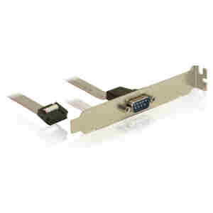 Adapter MB interni COM (RS232) port v PCI slot 25cm Delock - priklop na plošči