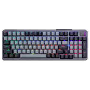 Gaming Tipkovnica brezžična + Bluetooth Cooler Master MK770 US | siva RGB (MK-770-GKKR1-US)