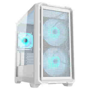 Ohišje Cougar MX600 miniATX - bel RGB