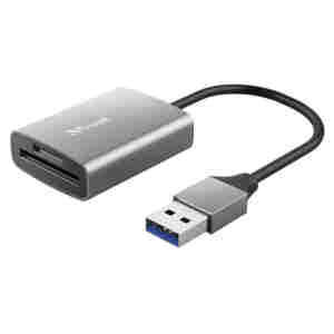 Zunanji čitalec kartic USB 3.2 Gen1 Dalyx za microSD in SD kartice Trust (24135)