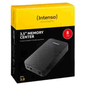 Prenosni disk 8,9cm (3,5") 8TB USB 3.0 Intenso Memory Center